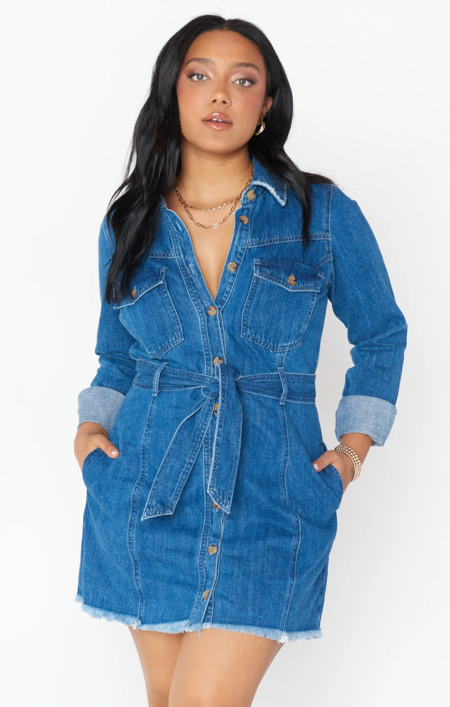 Durango Dress ~ River Blue | Show Me Your Mumu