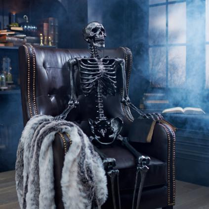 Dark Gray 5' Skeleton | Grandin Road