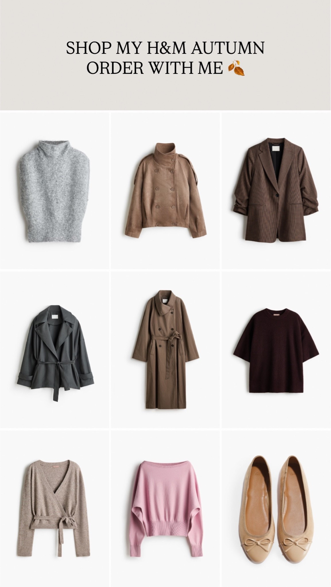 Shop my H&M autumn order with me 🤎🍂 & other new-in finds! 😍

#LTKautumn #LTKeurope #LTKstyletip