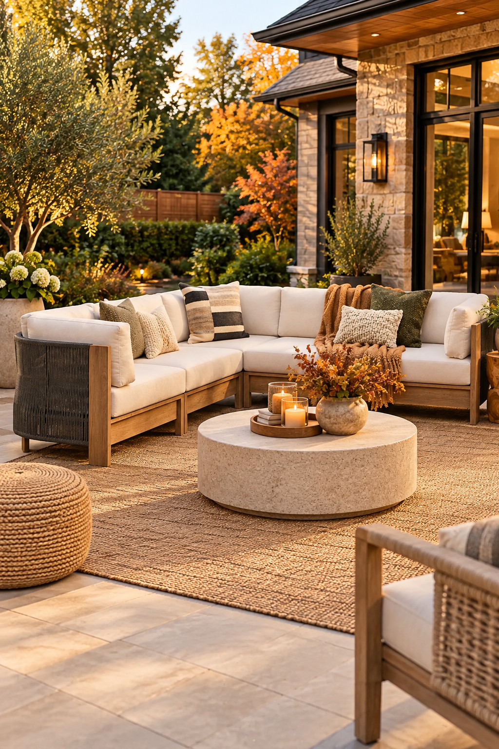 These outdoor seating finds are making me want to redo the entire patio for fall 🍂🤎 So many pretty sofas and sectionals with creamy cushions, warm wood, and woven textures that look straight out of a high-end backyard makeover. Wayfair’s Members Sale ends tonight, with up to 80% off, so now is such a good time to grab the bigger furniture pieces. Add a chunky throw and a few fall pillows and you’re basically done. #Wayfair #OutdoorSeating #OutdoorSofa #PatioSectional #FallPatioIdeas #BackyardDecor #PatioInspiration #OutdoorFurnitureSale #FallOutdoorLiving #CozyPatioIdeas #PatioDesign #BackyardInspiration #FallHomeDecor #FurnitureSale #OutdoorStyle 

 #LTKSeasonal #LTKHome #LTKSaleAlert