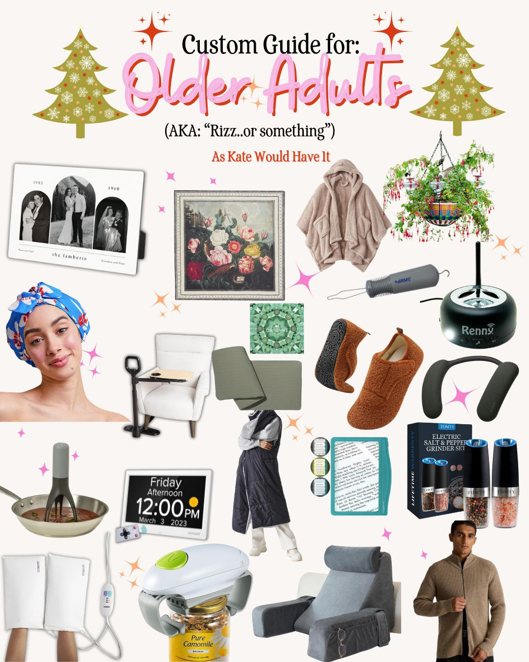 You asked for: Gifts for your parents in their 80s. The best gifts for older adults are a blend of comfort and convenience. Independence-creating gifts, cozy fabrics, and goodies that add ease to their day. 

 #LTKGiftGuide #LTKHoliday #LTKSeasonal