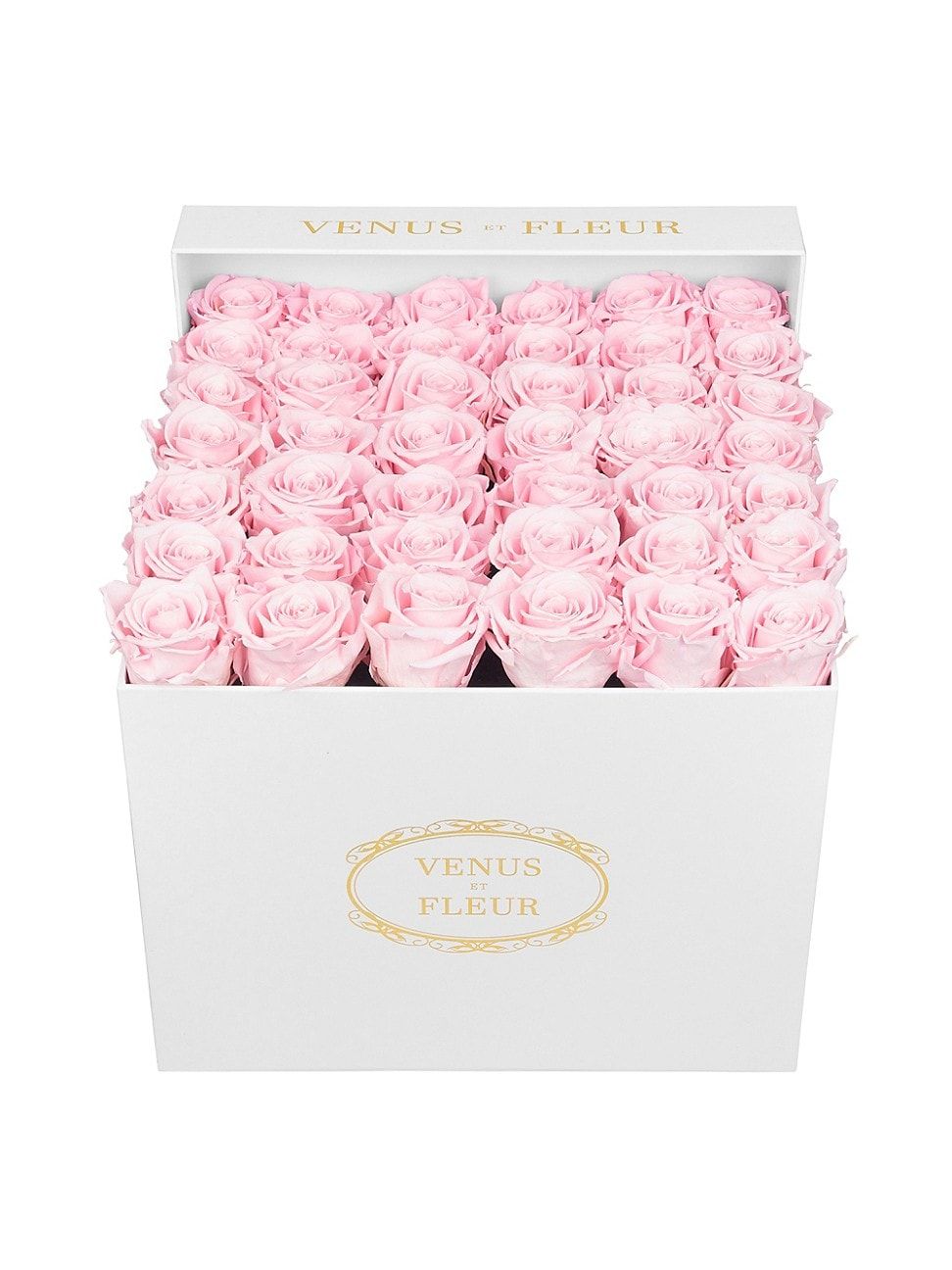 Venus ET Fleur Eternity De Venus Large Square Eternity Roses - Pink Rose | Saks Fifth Avenue