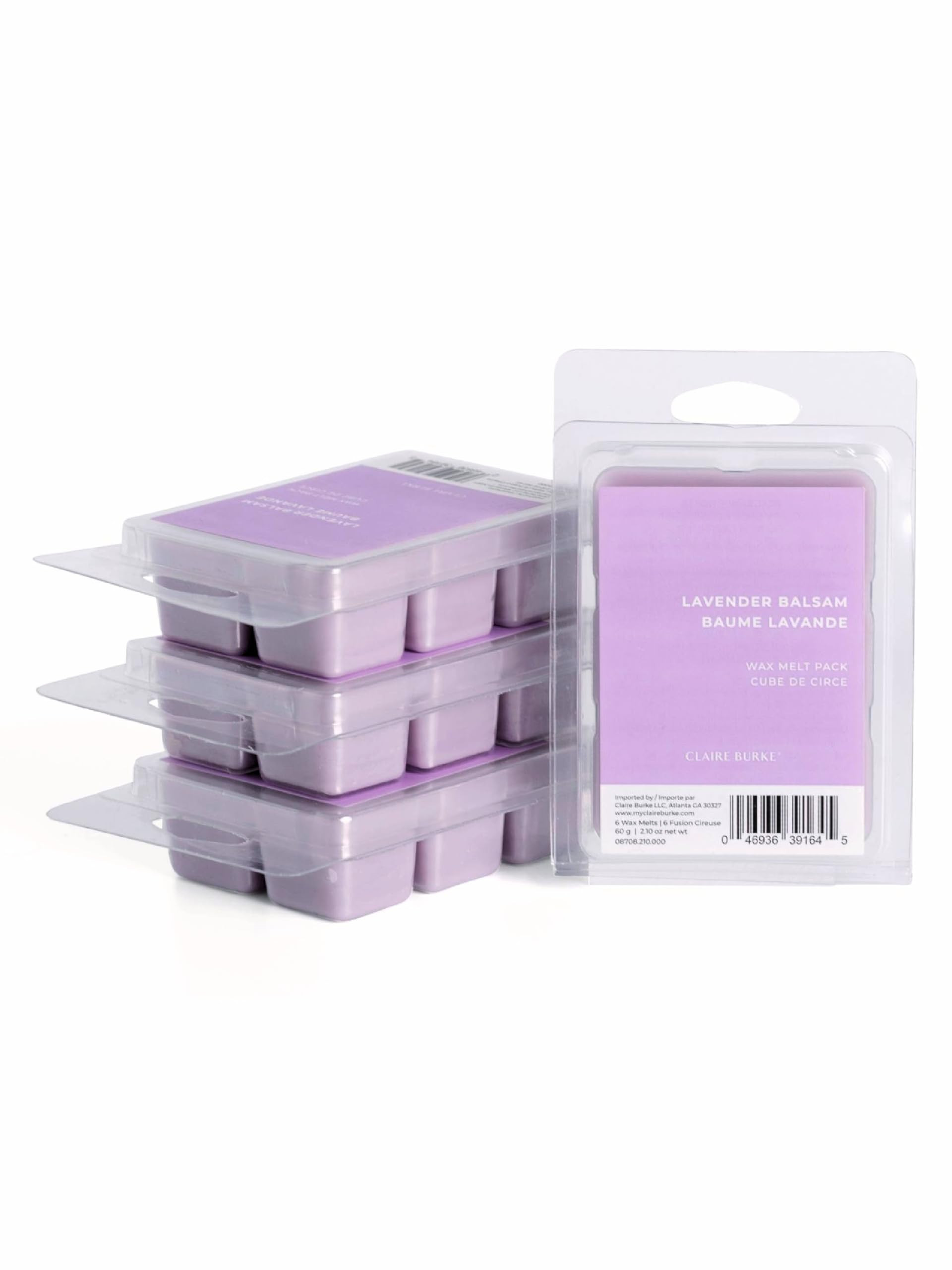 Claire Burke Lavender Balsam Wax Melts 4-Pack | Amazon (US)