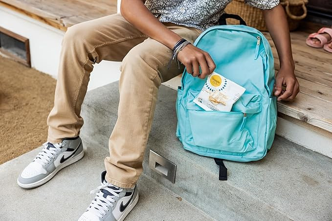 Simple Mills Almond Flour Crackers Snack Packs, Sea Salt, Gluten Free, Flax Seed, Sunflower Seeds... | Amazon (US)