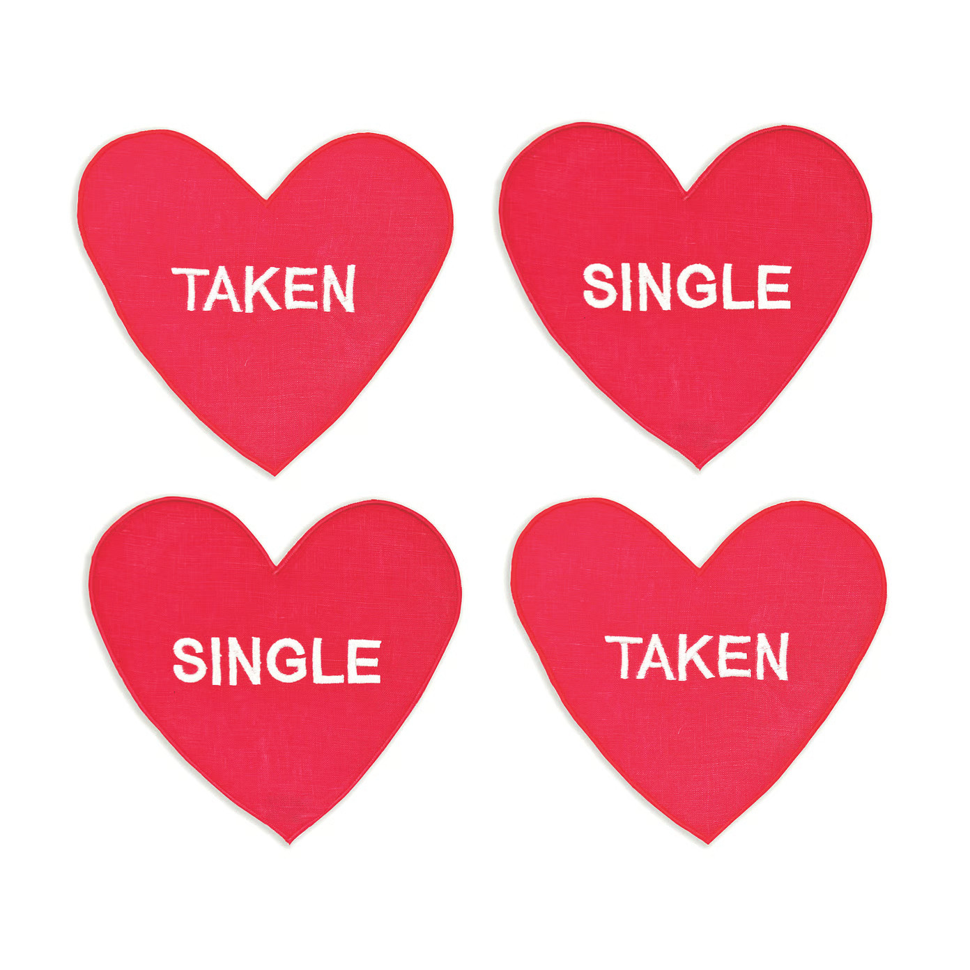 Chefanie Relationship Status Cocktail Napkins | goop | goop