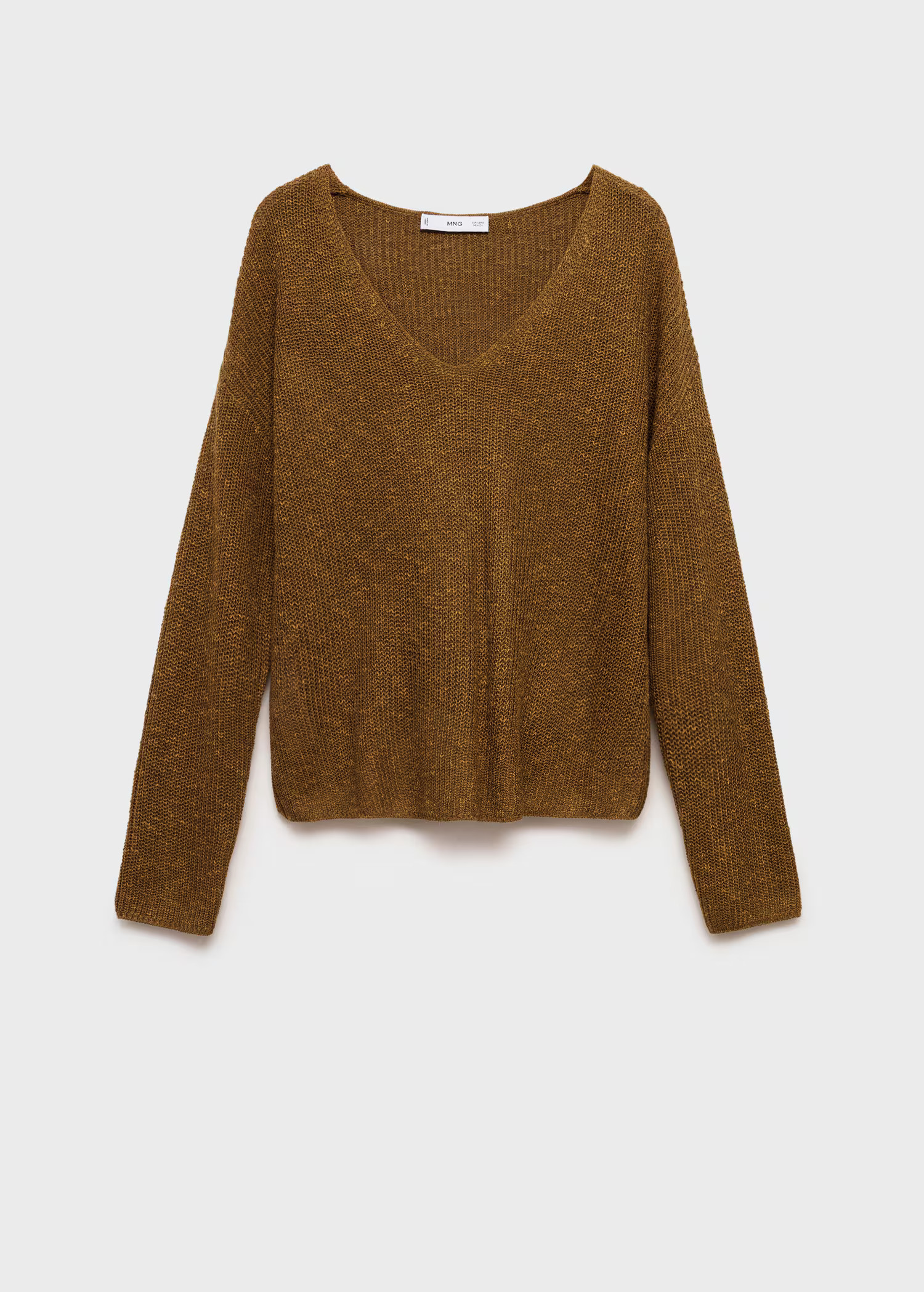 V-neck knit sweater - Women | MANGO USA | Mango (US/MX/AU)
