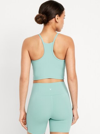 Light Support StudioSmooth Longline Sports Bra | Old Navy (US)