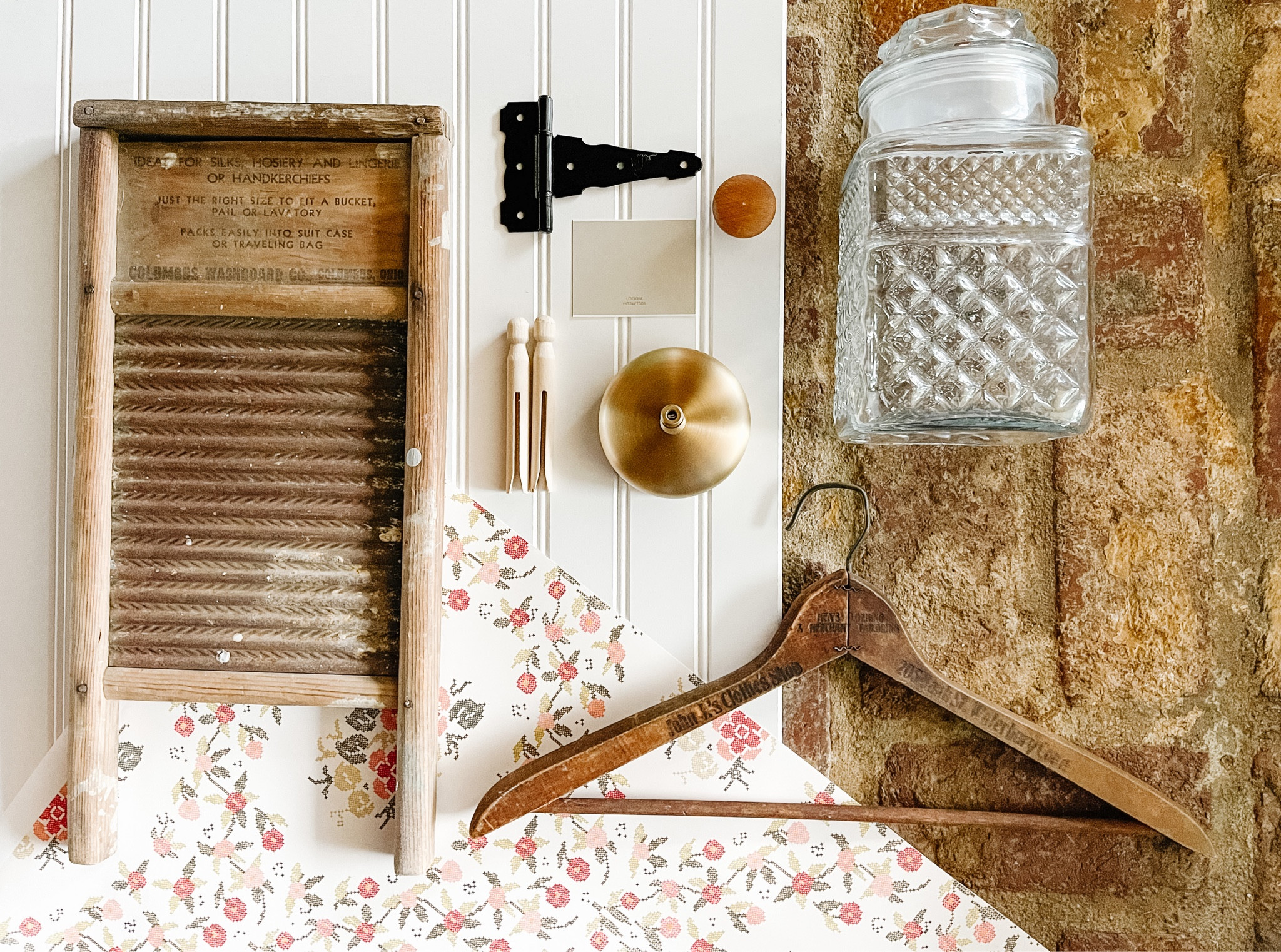 A flat lay for our laundry room makeover!  

#LTKhome #LTKstyletip