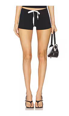 LIONESS Glastonbury Short in Noir from Revolve.com | Revolve Clothing (Global)