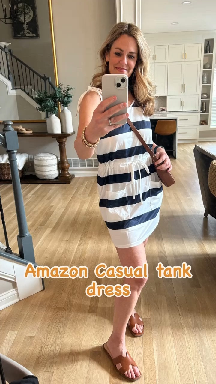 Tank dress - so comfortable and great length.  I’m 5’6 for reference 

#LTKstyletip #LTKU #LTKover40