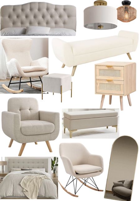 Bedroom / home furniture ideas #bedroom #bench #lighting #home #ltkhome #chair #couch #pouf #headboard

#LTKhome #LTKSeasonal #LTKsalealert