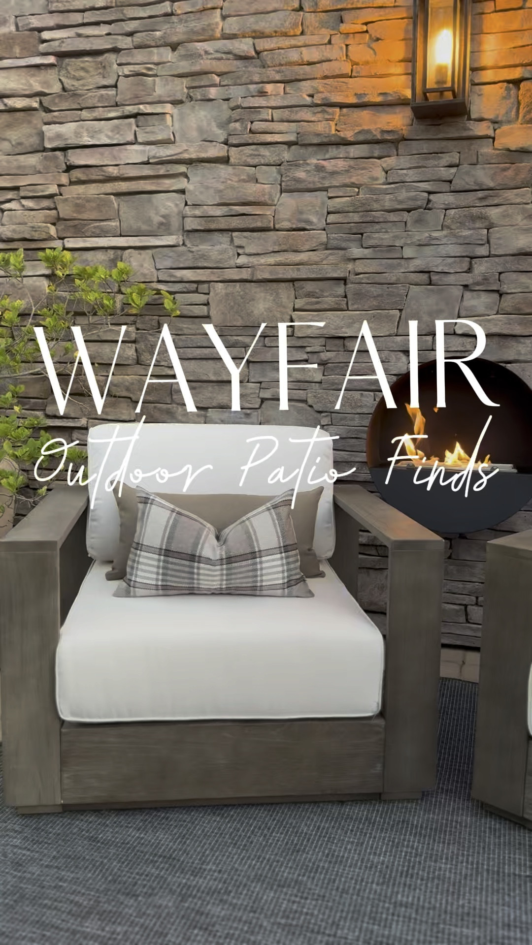 It’s cooling down and I’m so excited for Fall! These chairs are still one of my favorite Wayfair finds! I love the new tornado tabletop Firepit I just added. I’m ready for the cooler weather and some ambiance. 🔥

#outdoorpatiofurniture #patiofinds #wayfairfinds #fallhomedecor #modernoutdoorchairs @wayfair #wayfairpartner #wayfair