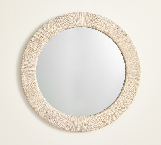 Malibu Round Mirror | Pottery Barn (US)