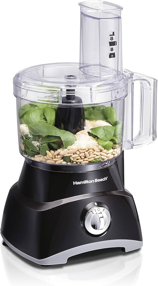Hamilton Beach Food Processor & Vegetable Chopper for Slicing, Shredding, Mincing, and Puree, 8 C... | Amazon (US)