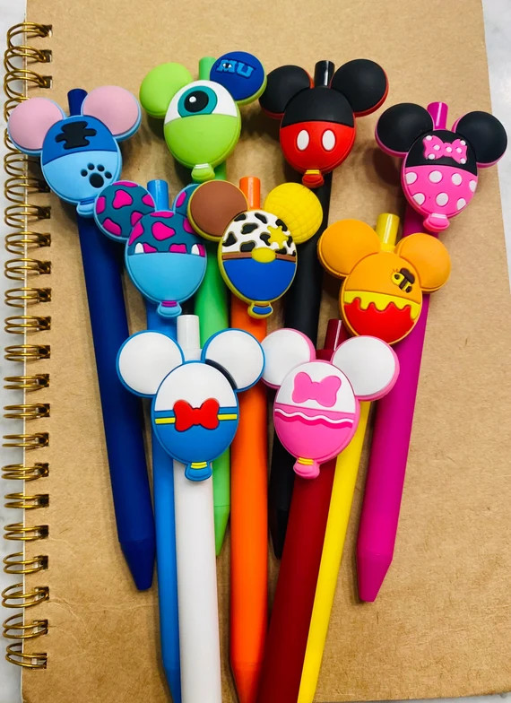 Disney Pens Retractable Character Pens Disney Parks Autograph | Etsy | Etsy (US)