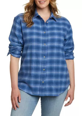 Eddie Bauer Women's Ballard Flannel Shirt | Belk