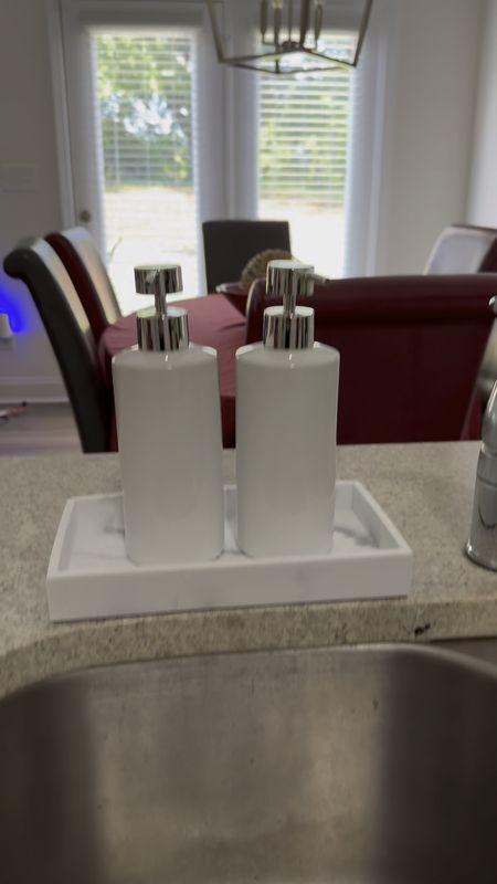 Upgraded the soap dispensers in my kitchen after a trip to Walmart.

#LTKHome #LTKStyleTip