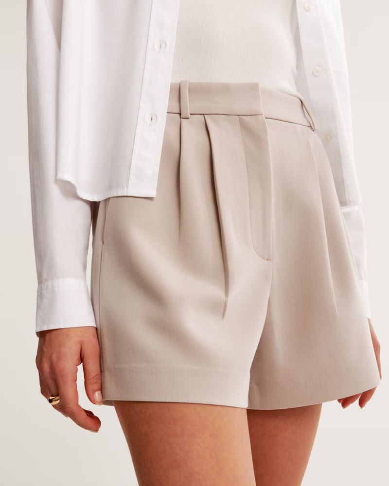 Women's A&F Sloane Tailored Short | Women's New Arrivals | Abercrombie.com | Abercrombie & Fitch (US)