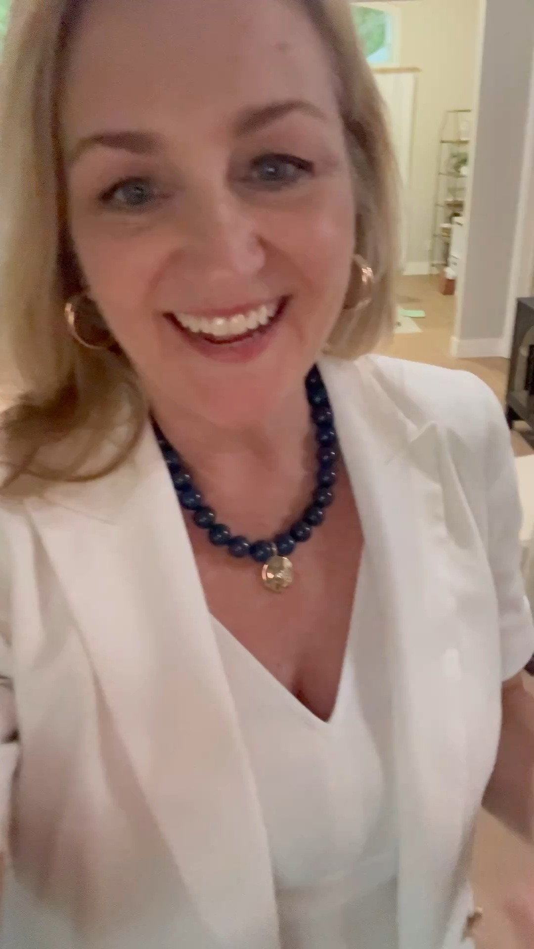 Pretty blue beaded necklace

#LTKdayinmylife #LTKgrwm #LTKOver40