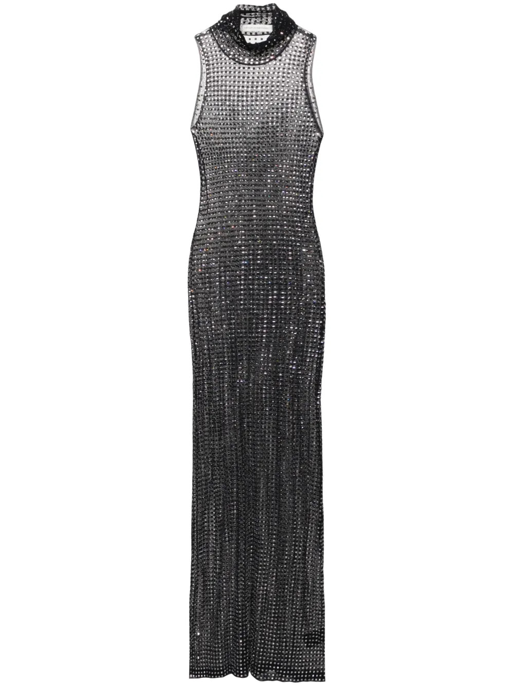 Christopher Esber Cristalla roll-neck Gown - Farfetch | Farfetch Global
