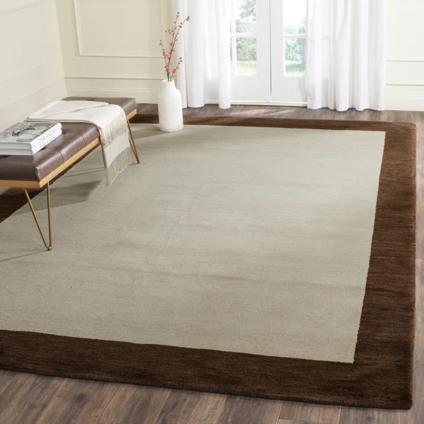 Southbury Hand Loomed Wool Solid Color Rug | Wayfair North America