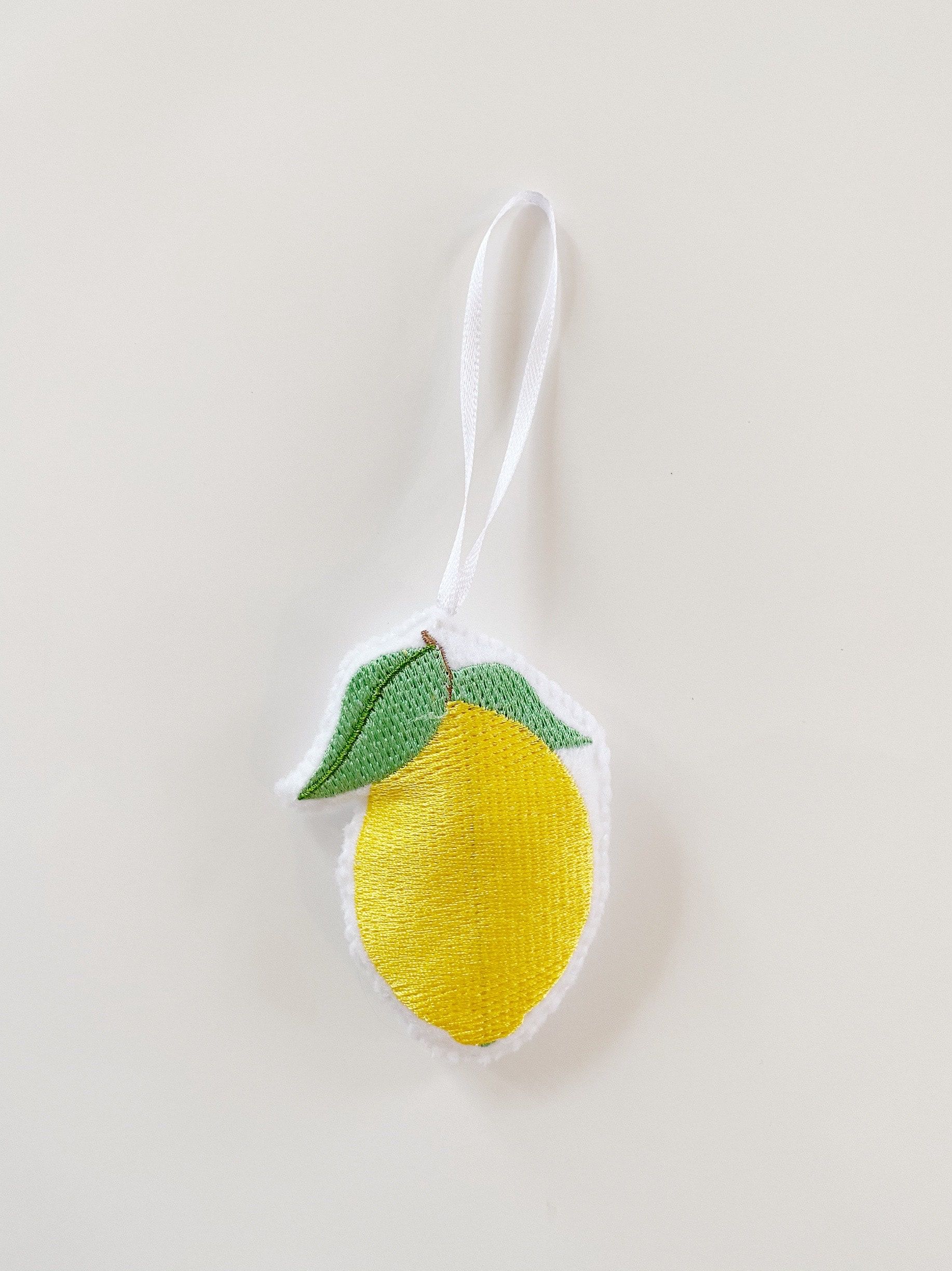 Bauble Chinoiserie Lemon Ornament | All The Finery