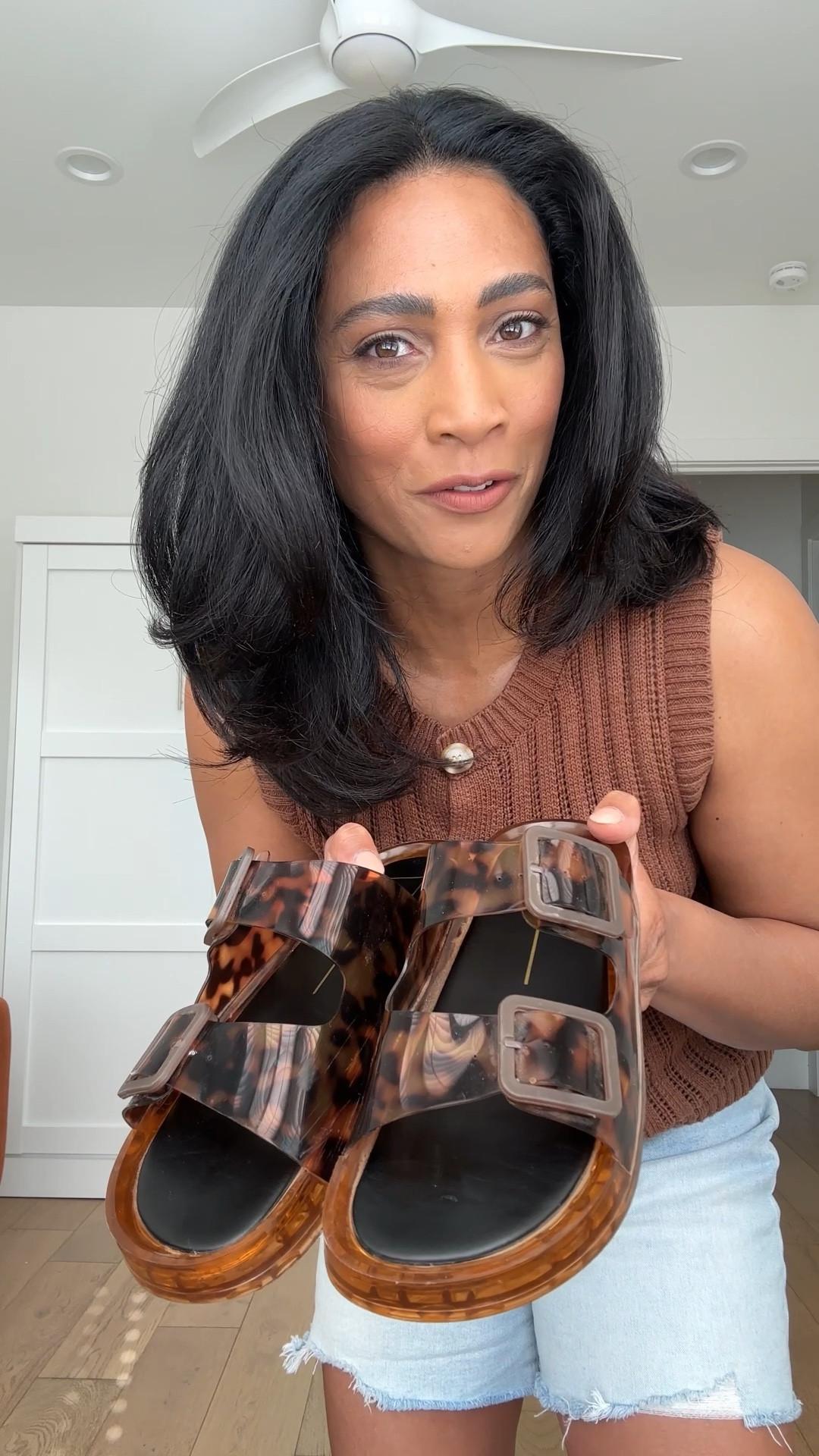 Obsessed with these cute tortoise slides for summer!!!  Super comfy and easy to throw on with just about anything!! I sized one size up.

#sandals #shoe #slides #tortoiseshell #summerfinds

#LTKootd #LTKmomlife #LTKOver40