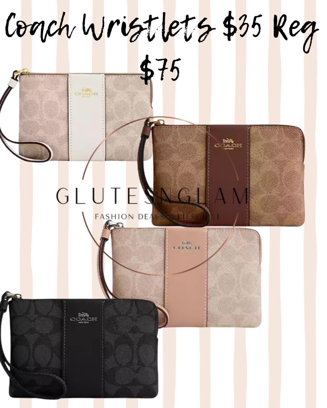 Coach wristlets are on sale under $40! These are great gift ideas. Coach wristlets, Coach bags, gifts for her.

#LTKSeasonal #LTKSaleAlert #LTKootd
