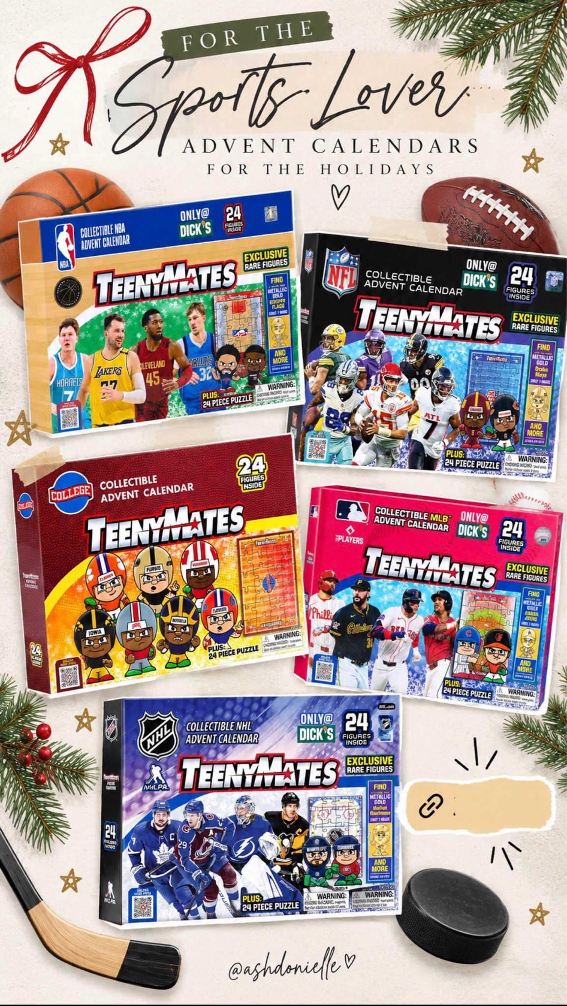 Sports lover advent calendar!

#LTKSeasonal #LTKKids #LTKActive