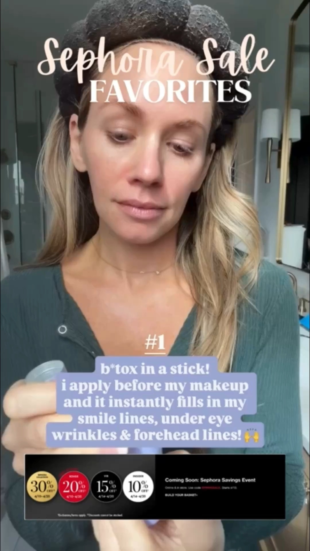 This Tatcha stick has been a game changer for me! It fills in all the fine lines and wrinkles so that your makeup can lay perfectly on top of your skin! It’s part of the Sephora sale happening right now, so it’s the perfect time to shop! 

#LTKgrwm #LTKSaleAlert #LTKBeauty