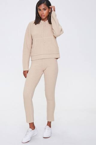 Sweater-Knit Hoodie & Pants Set | Forever 21 (US)