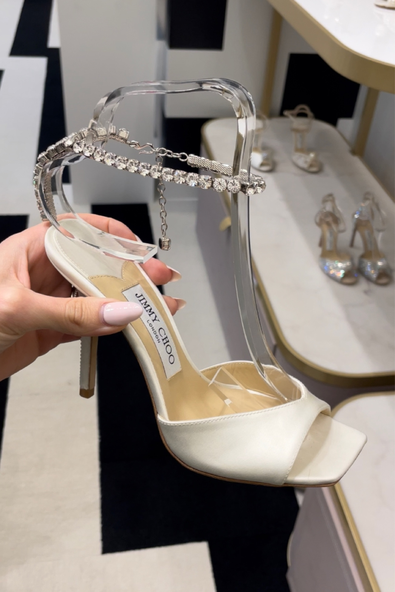Jimmy Choo Bridal Heels. Wedding shoes. Designer wedding shoes. 

#LTKshoecrush #LTKwedding #LTKstyletip