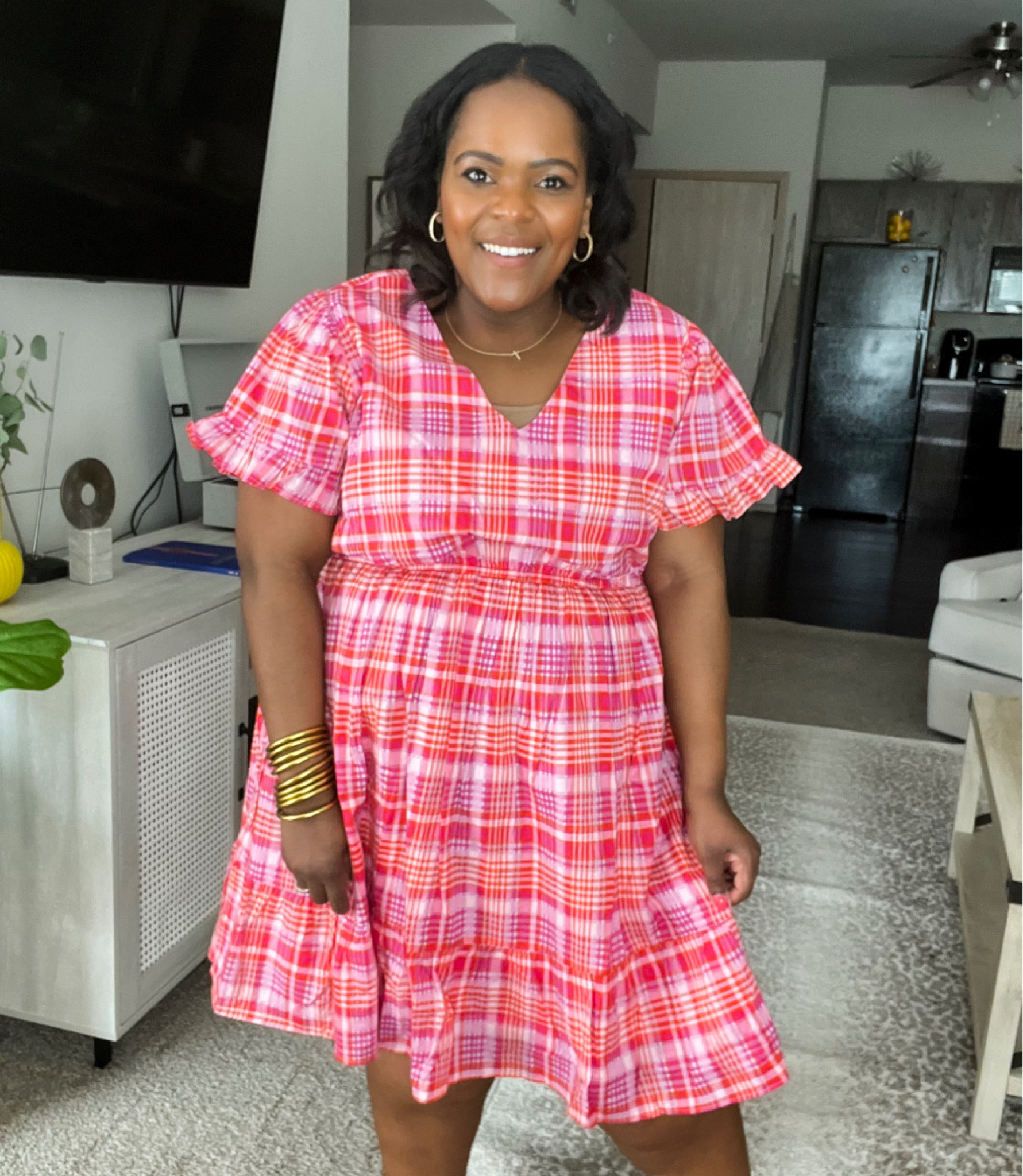 Terra & Sky plus dress from Walmart, wearing the 1x. Easter dress or wedding guest dress. 

#LTKcurves #LTKSeasonal #LTKwedding