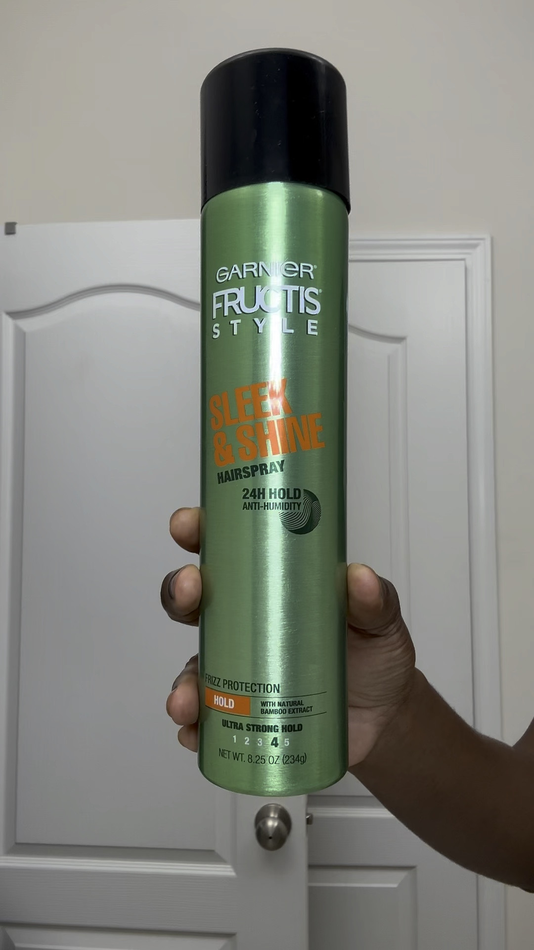 This Garnier Fructis Style Sleek & Shine Hairspray is one way I keep humidity from messing up my relaxed hair.

#LTKBeauty