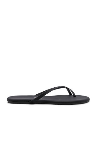 TKEES Riley Vegan Sandal in Matte Black from Revolve.com | Revolve Clothing (Global)