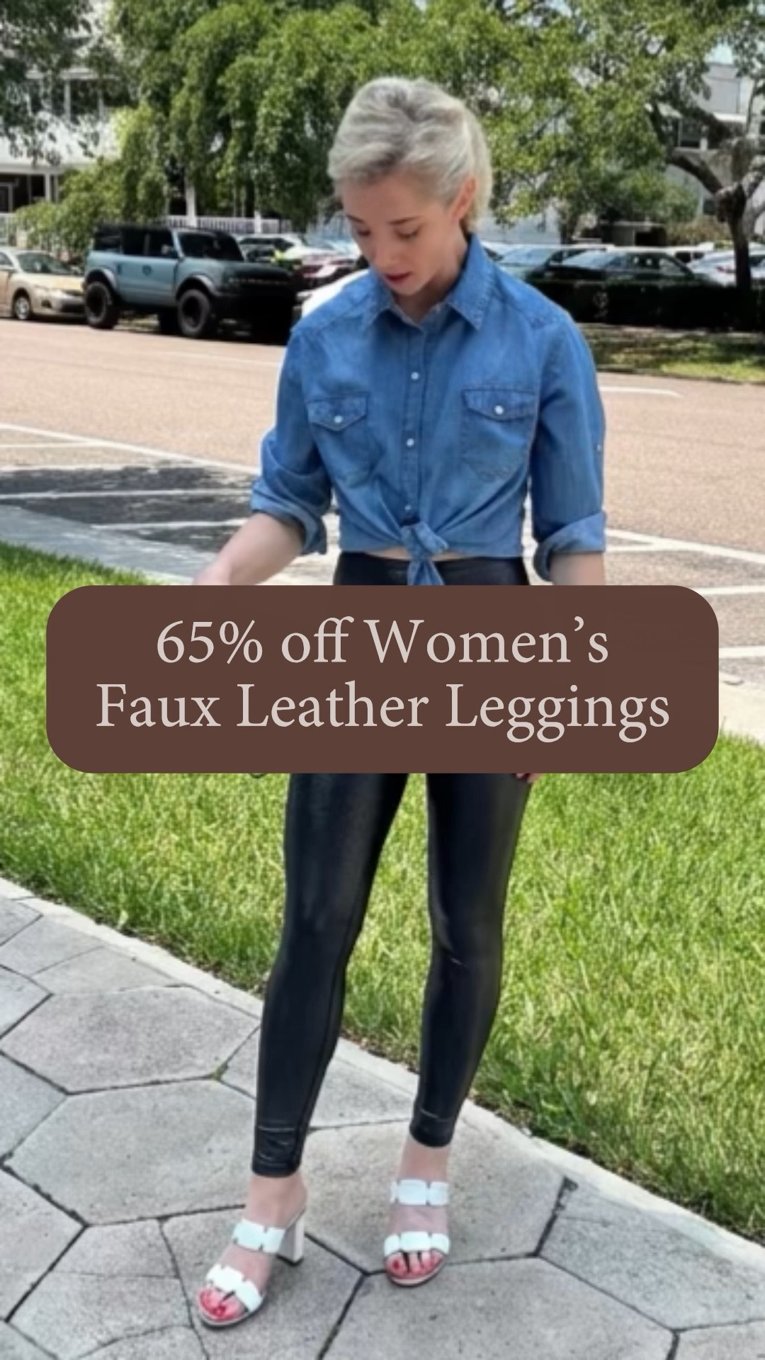 ✨ AMAZON FASHION DEAL ALERT!✨
Upgrade your fall closet with these viral high-waisted faux leather leggings! Perfect for date nights, concerts, or dressing up a cozy oversized sweater. 🖤✨
🔥 65% OFF DEAL DETAILS:
 * Original Price: $39.99
 * Sale Price: $13.99! 😱
 * How to get the deal: Clip the 15% on-page coupon and use code DHOBU0EJ at checkout for an extra 50% off!
⏰ Deal ends September 15th at 11:59 PM PDT (or while supplies last!)
🛍️ shop now before your size sells out! 
#AmazonFashion #AmazonDeals #LTKFinds #LTKUnder50 #LTKSale #FauxLeatherLeggings #FallFashion #StreetStyle #OOTDinspo #AmazonFinds #GoingOutOutfit

#LTKSaleAlert #LTKootd #LTKPetite