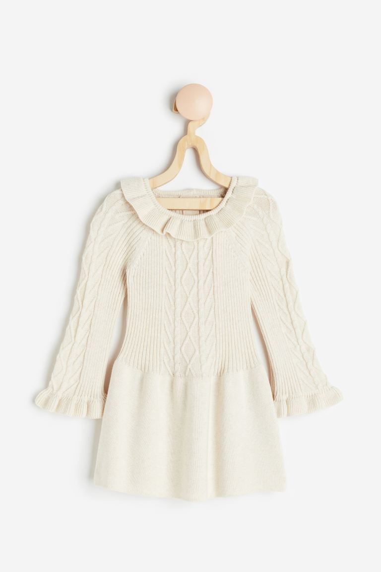 Collared Rib-knit Dress | H&M (US + CA)