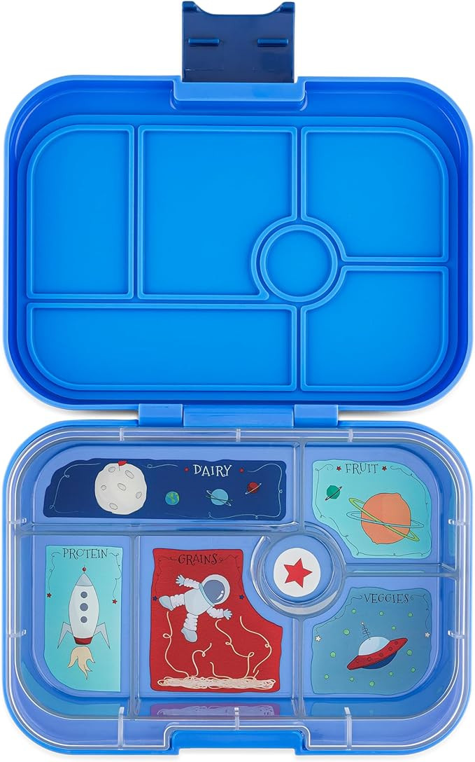 Yumbox Original Leakproof Bento Lunch Box Container for Kids (Surf Blue Rocket) | Amazon (US)