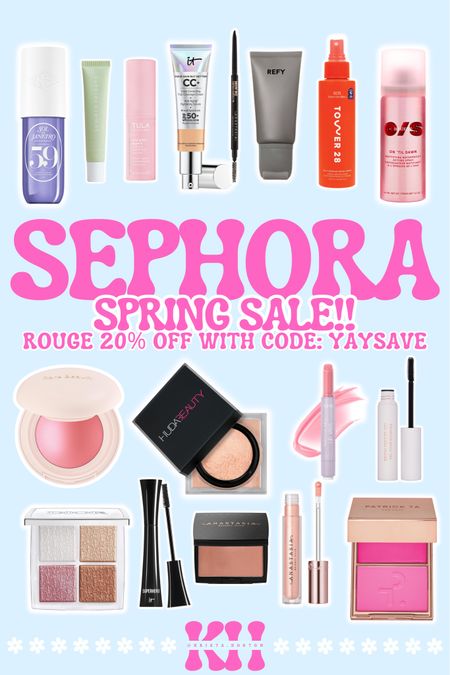 Sephora sale is HERE!!! Here’s what I love & also a little bit of what’s trending!! 
Rouge gets 20% off and 30% off of Sephora collection!! 

#LTKsalealert #LTKxSephora #LTKbeauty
