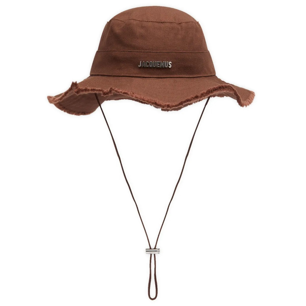 Jacquemus Men's Canvas Sun Hat in Brown, Size Medium | END. Clothing