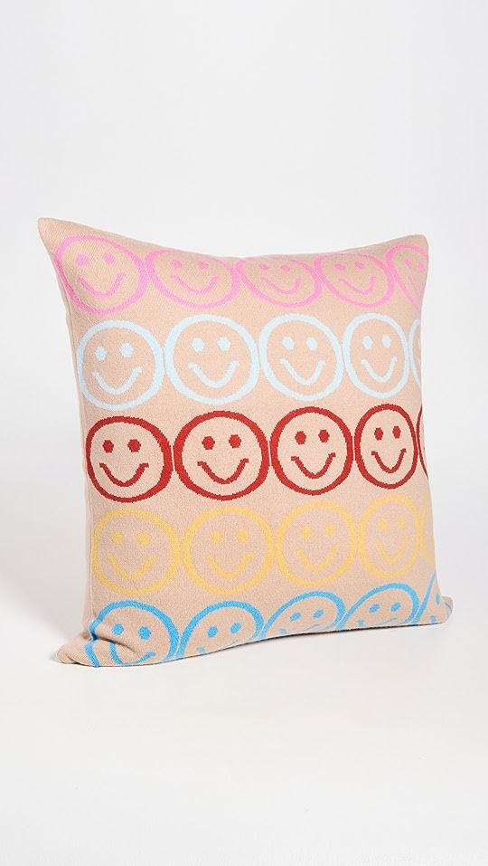 Kerri Rosenthal Mr. Smiley Knit Pillow | SHOPBOP | Shopbop