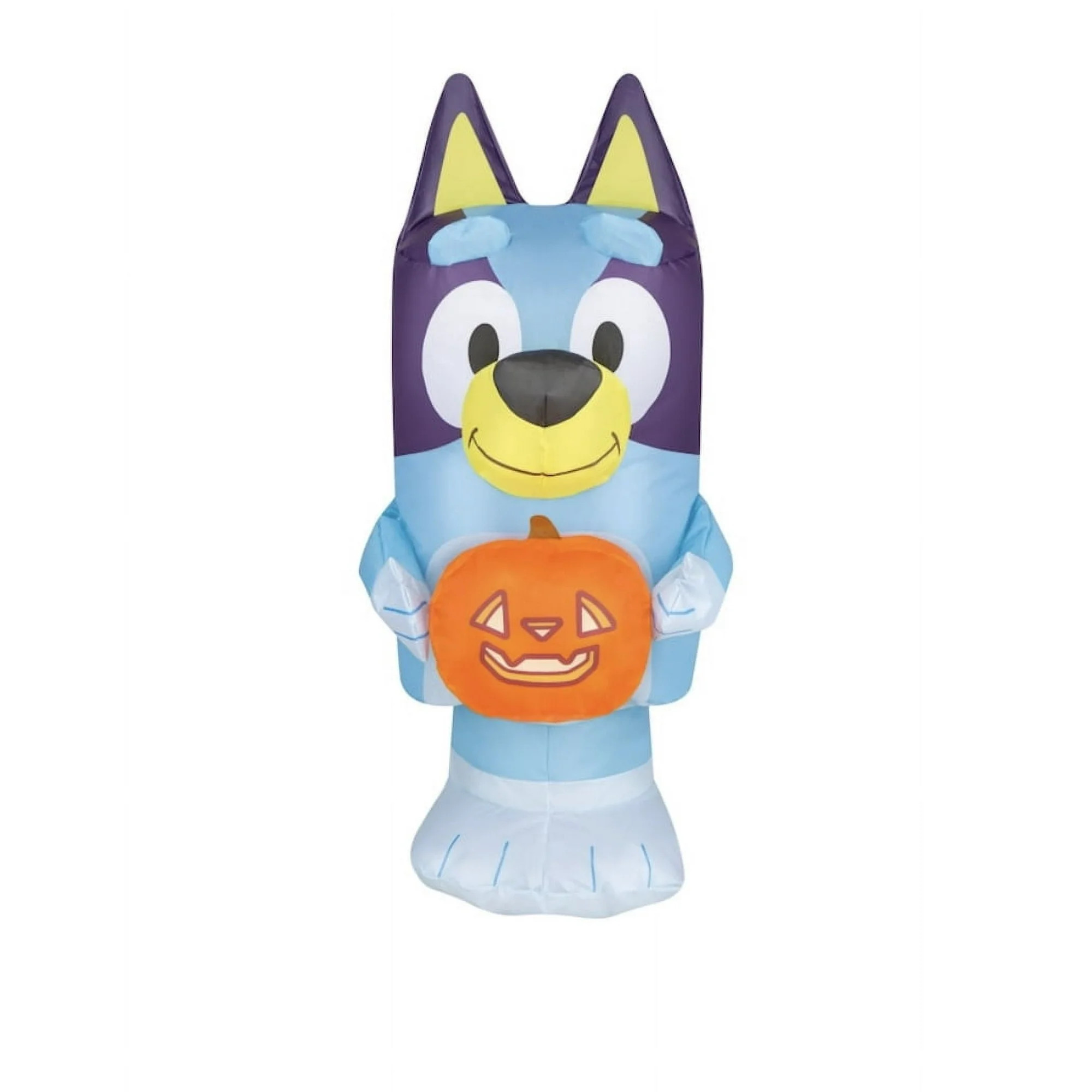Halloween Airdorable Yard Inflatables Bluey with Pumpkin 10.62 in x 14.56 in x 22.44 in 0.70 lb -... | Walmart (US)