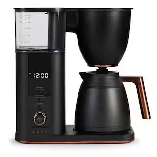 Cafe 10 Cup Matte Black Specialty Drip Coffee Maker with Insulated Thermal Carafe, and WiFi conne... | The Home Depot