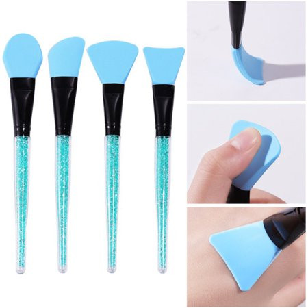 4pcs Brushes Cosmetic Brushes Mud Mask DIY Whipping Cream Foundation Brush Skin Care Beauty Tool Gif | Walmart (US)