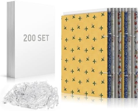 Comics and Magazines- 200 PCS of 7.5 * 10.5 Inch, Thickened Fabric Organizer Boards for Books, Co... | Amazon (US)