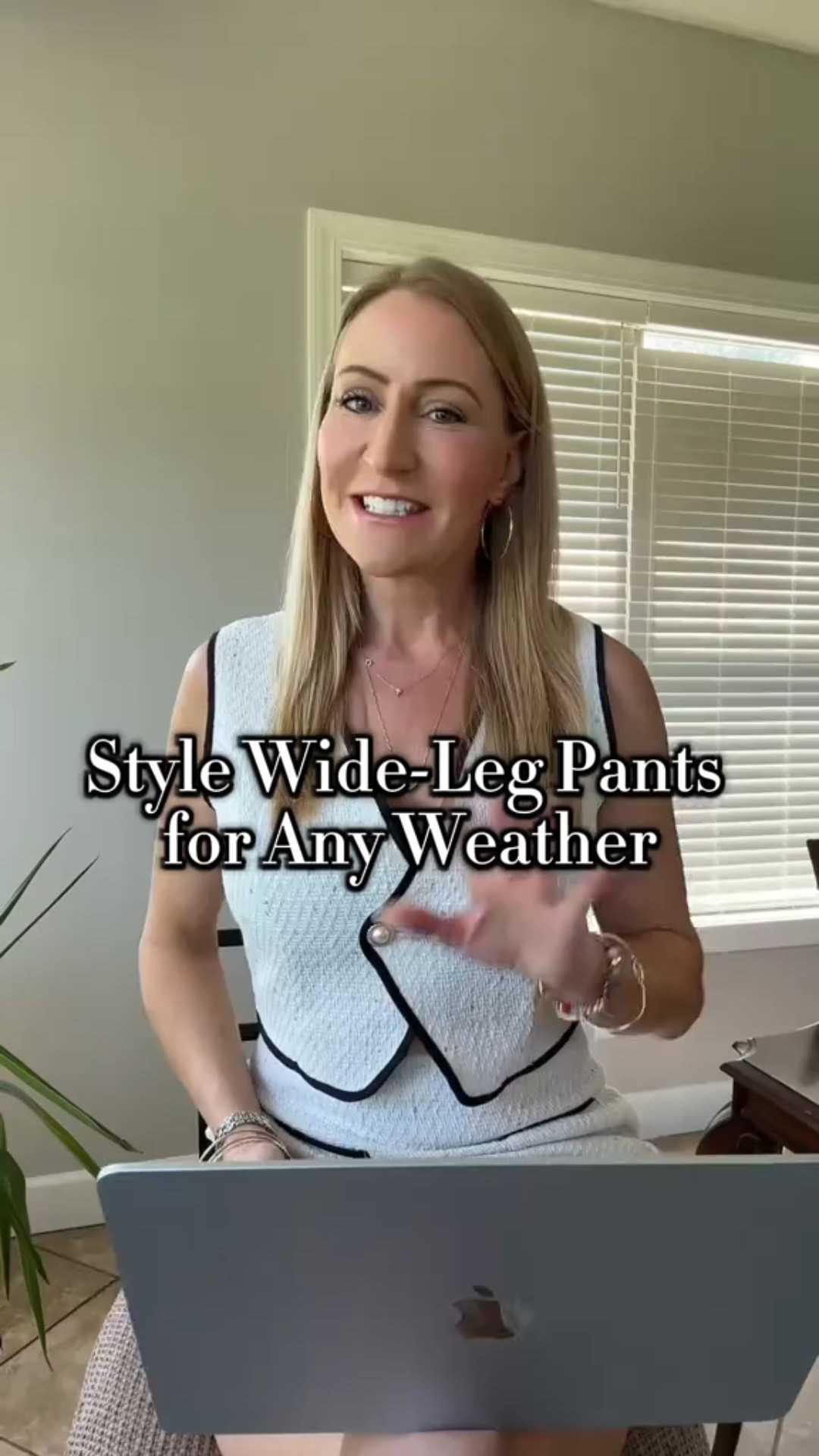 Wide-leg trousers that transition effortlessly from warm days to breezy fall temps. Style with a sleeveless knit top now, then layer with a cropped cardigan and swap in loafers or boots later. These pieces are perfect for everyday chic, travel, or office looks. Tap to shop the full outfit edit.
#WideLegPants #FallOutfitInspo #TransitionalStyle #ChicWardrobeBasics #PreFallLooks #NeutralStyle #EffortlessDressing #FallStyle2025 #LTKFall #LTKStyle #CapsuleWardrobeEssentials #WorkToWeekendStyle

#LTKOver40 #LTKSeasonal #LTKStyleTip