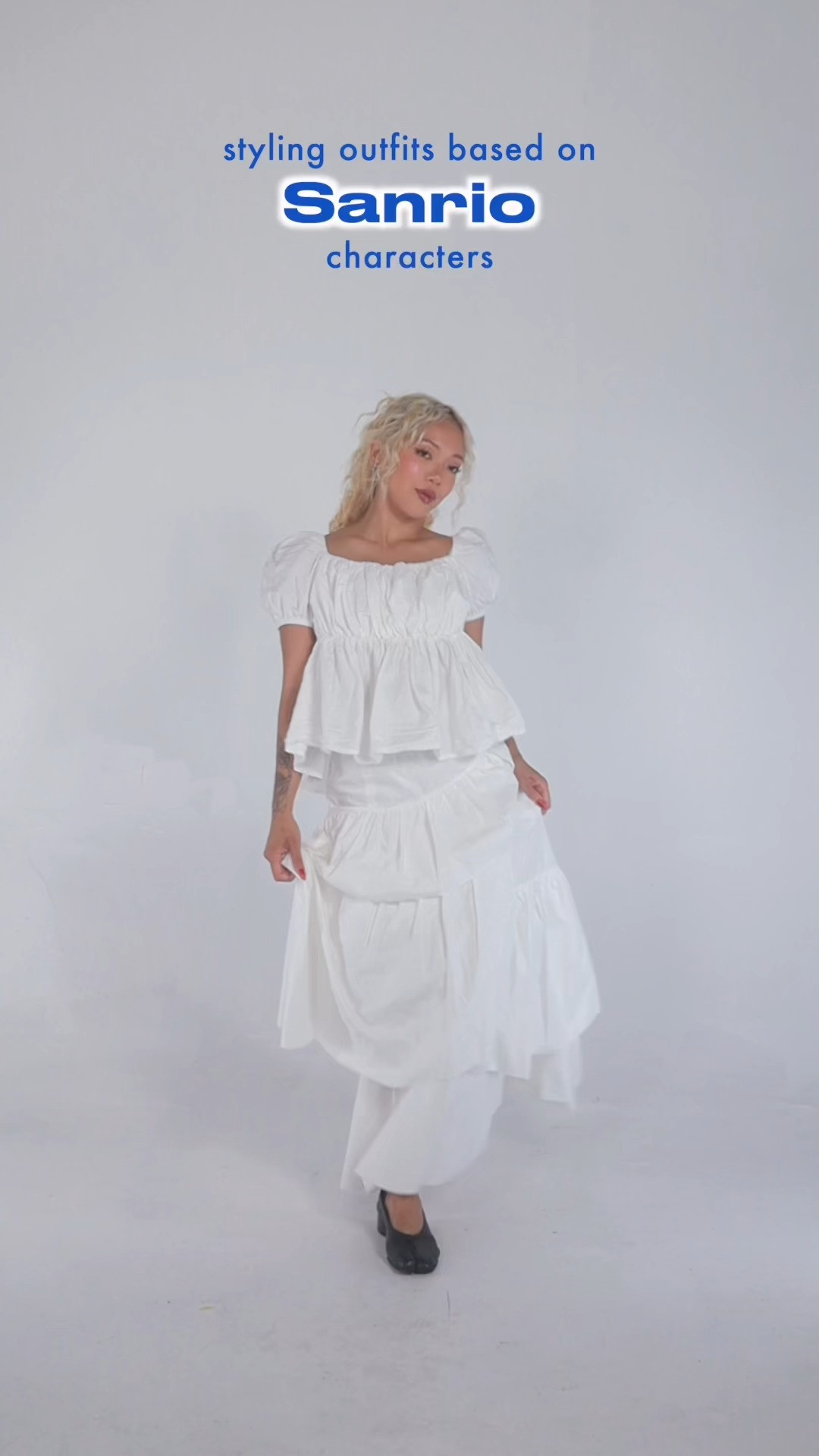 BaaA baAAa! Translation: Meet My Sweet Piano! 💓 OUTFIT DETAILS - Dress: Selkie (similar item linked), Collar: boohoo (similar item linked), Shoes: Maison Margiela, Stockings: NODRESS (similar item linked), Leg Warmers: Amazon (similar item linked), Bag: Hot Topic, Scarf: thrifted (similar item linked), Earrings: gifted (similar item linked), Belt: thrifted (similar item linked) 

 #LTKHalloween #LTKPetite #LTKStyleTip