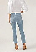 Silver Jeans Co.®Most Wanted Mid Rise Raw Hem Ankle Straight Jean | Maurices