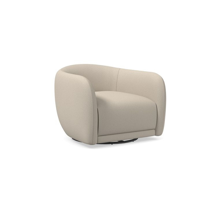 Addie Swivel Armchair | West Elm (US)