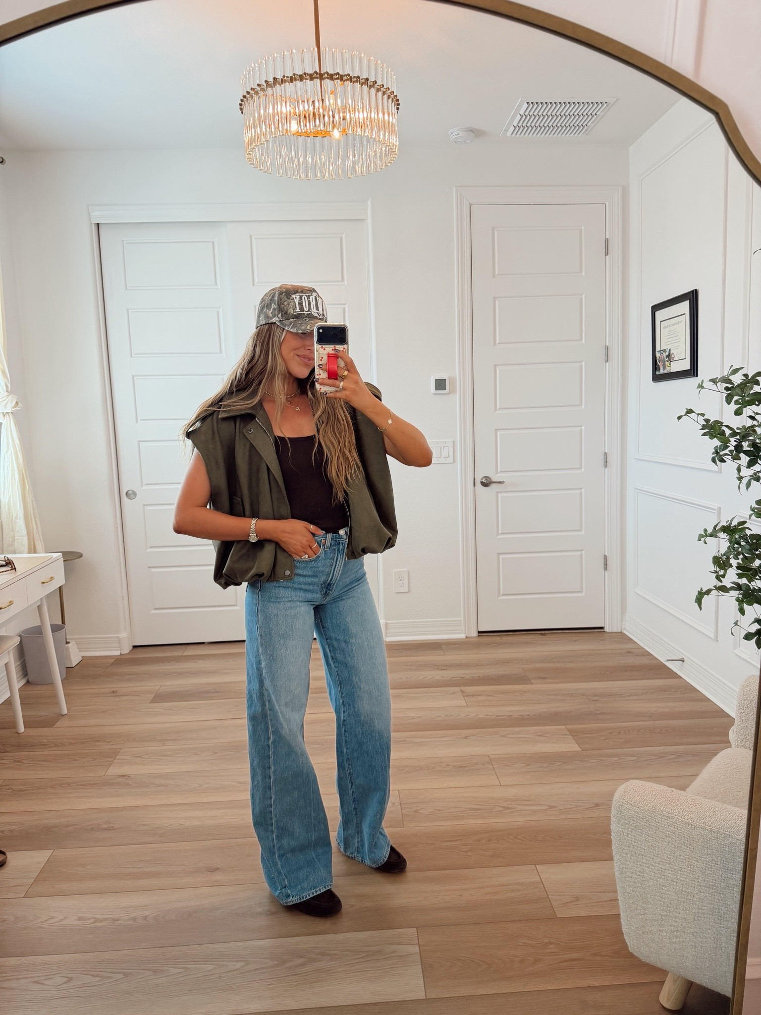 Cute early fall outfit!